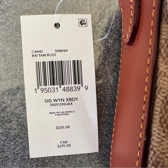 Coach Wyn Crossbody Tan Rust - Picture 14 of 16